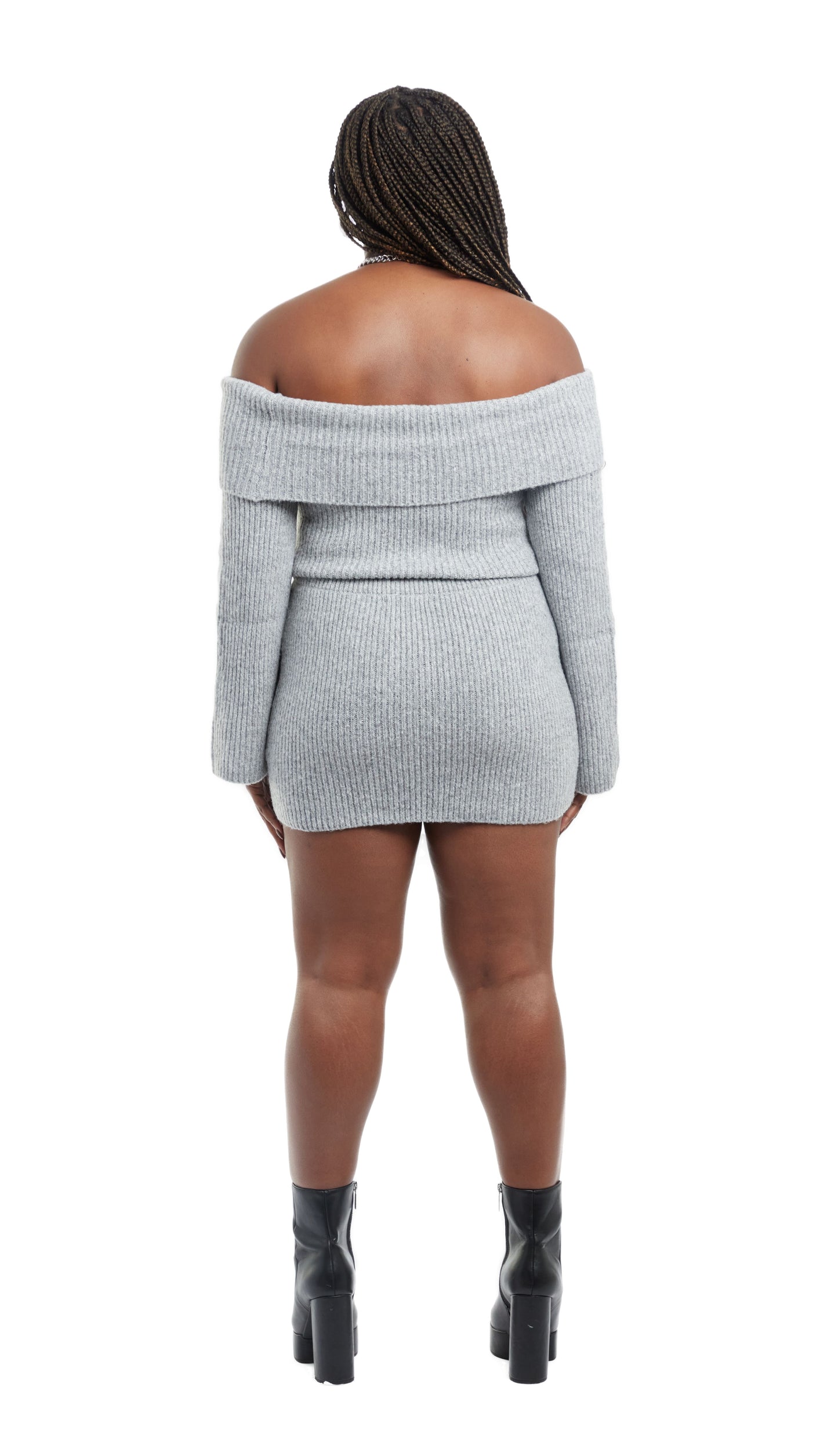 Sweater Mini Skirt